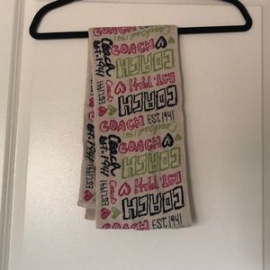 Coach scarf